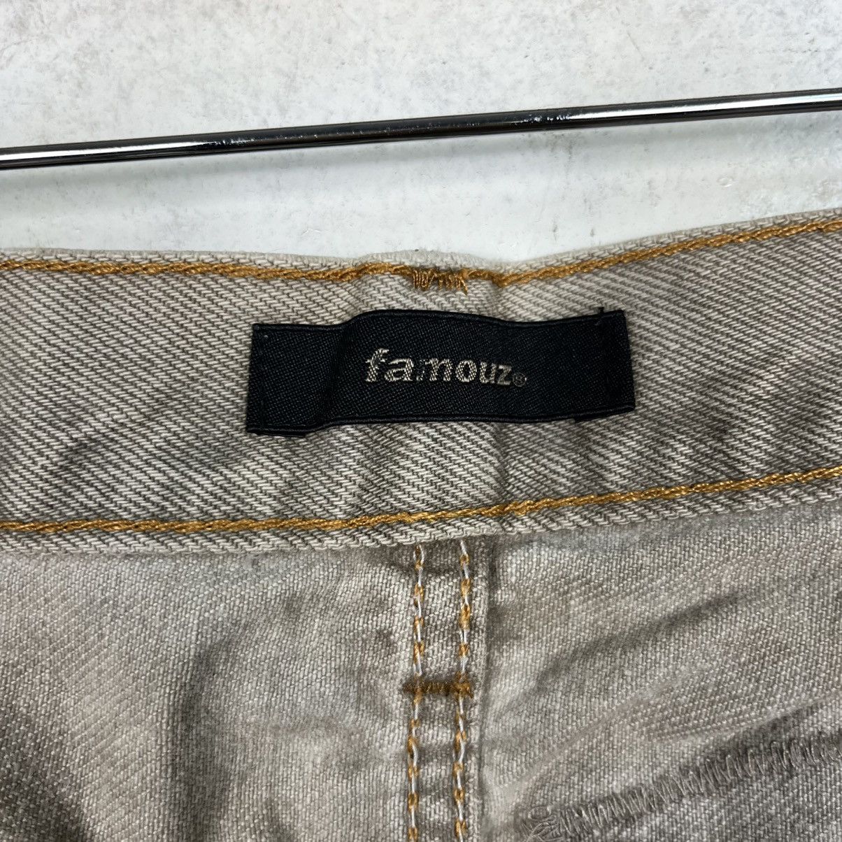 Levi's Vintage Levis X Famouz Sashiko Patchwork Workwear Denim Jean Size US 30 / EU 46 - 18 Thumbnail