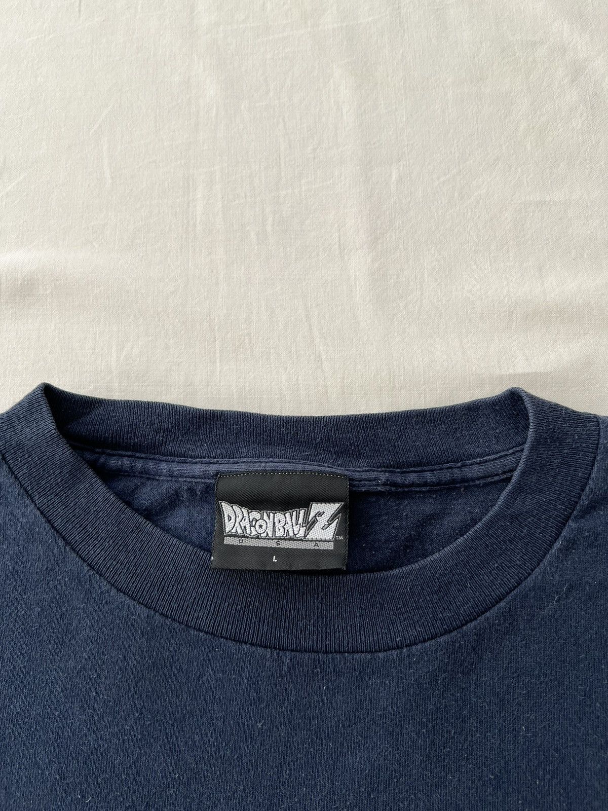 Anime Vintage 1997 Dragon Ball Z Son Goku Anime Manga Navy T-shirt Size US L / EU 52-54 / 3 - 10 Thumbnail