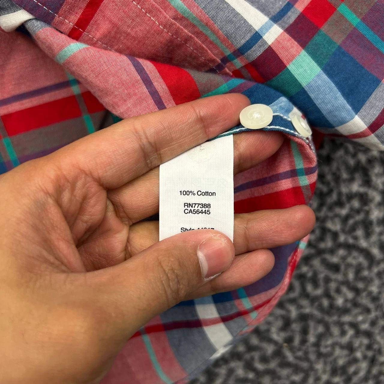 J.Crew J. Crew Button Down Shirt Men Summer Plaid Collared Cotton M Size US M / EU 48-50 / 2 - 8 Thumbnail
