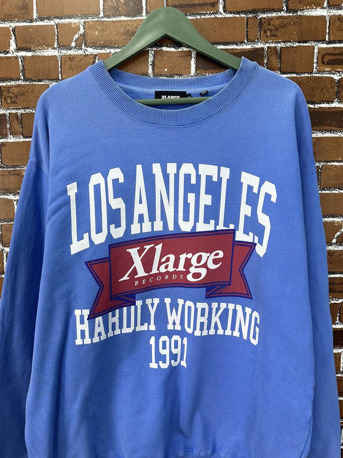 X-LARGE Vintage XLarge Los Angeles Crewneck Sweatshirt Z243 Size US L / EU 52-54 / 3 - 4 Thumbnail