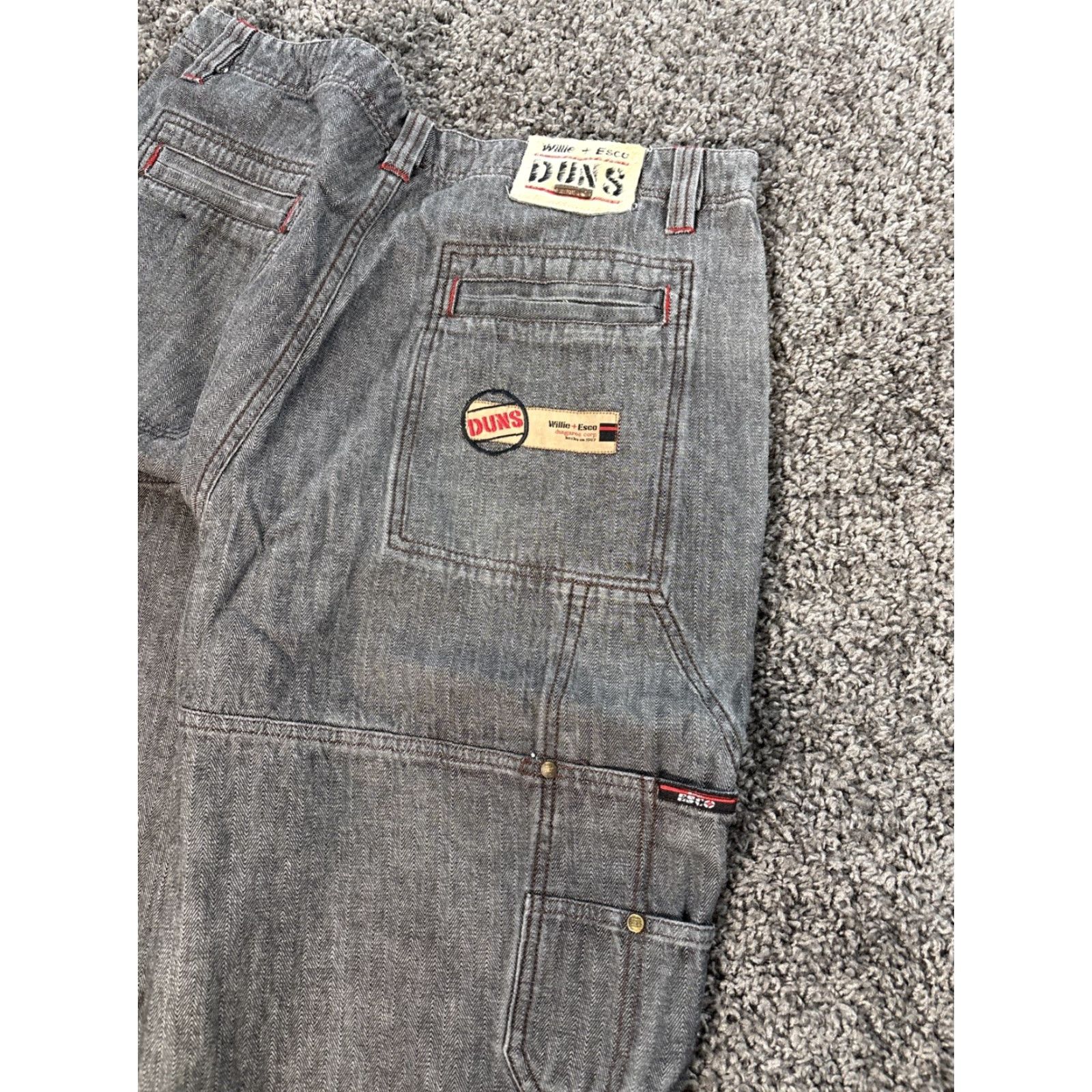Vintage VINTAGE Willie Esco Jeans Mens Size 38x33 Wide-Leg Baggy Streetwear Hip Hop VTG Jeans Size US 38 / EU 54 - 5 Thumbnail