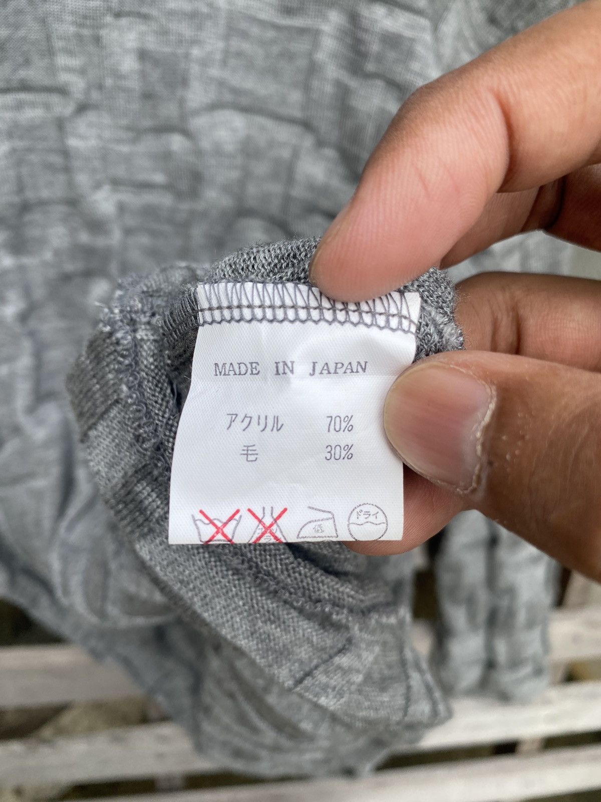 Yohji Yamamoto Vintage Workshop by Yohii Yamamoto Long Sleeve Size US M / EU 48-50 / 2 - 8 Thumbnail