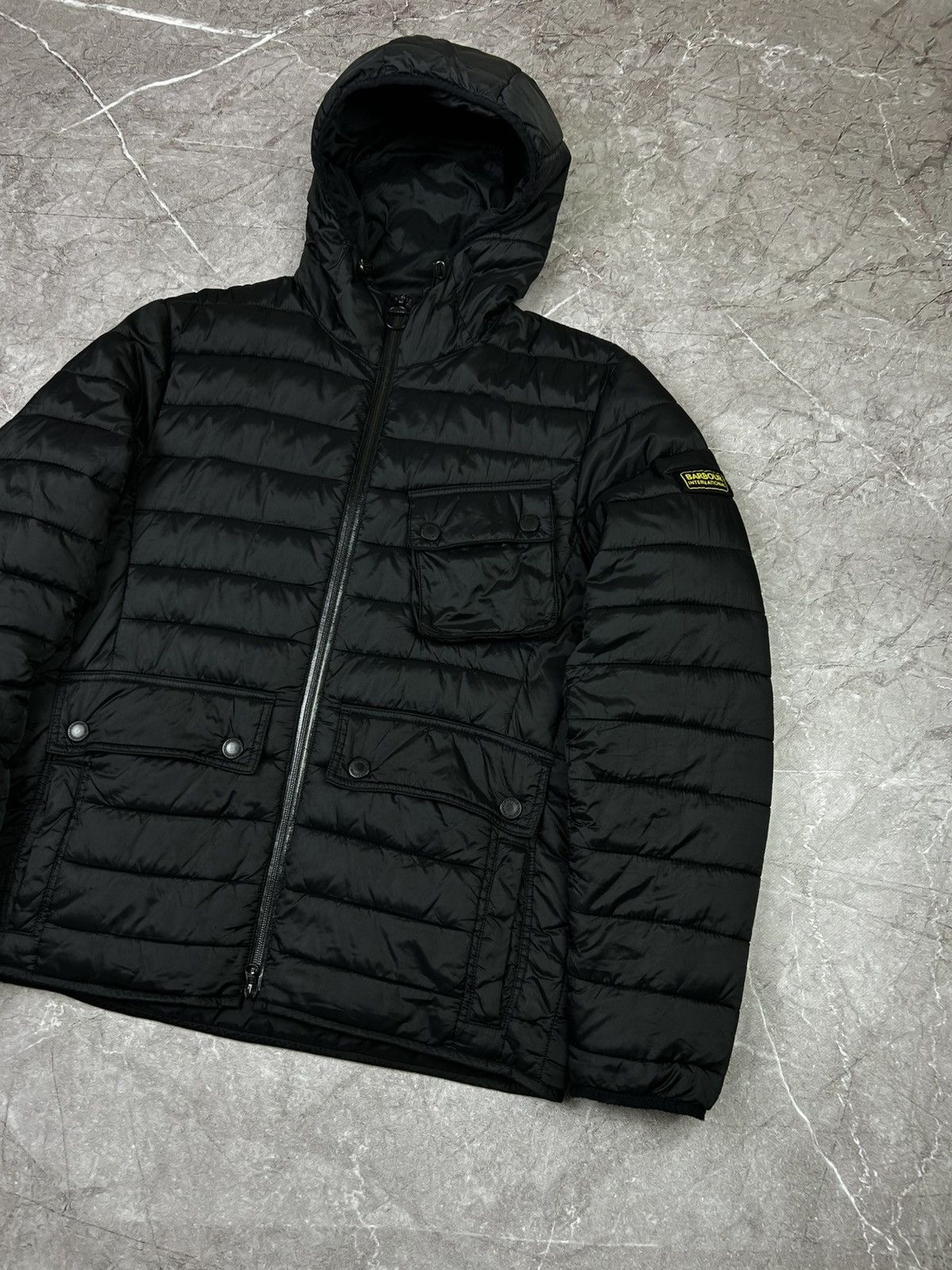 Barbour × Vintage Barbour International Men's Jacket Size US L / EU 52-54 / 3 - 3 Thumbnail