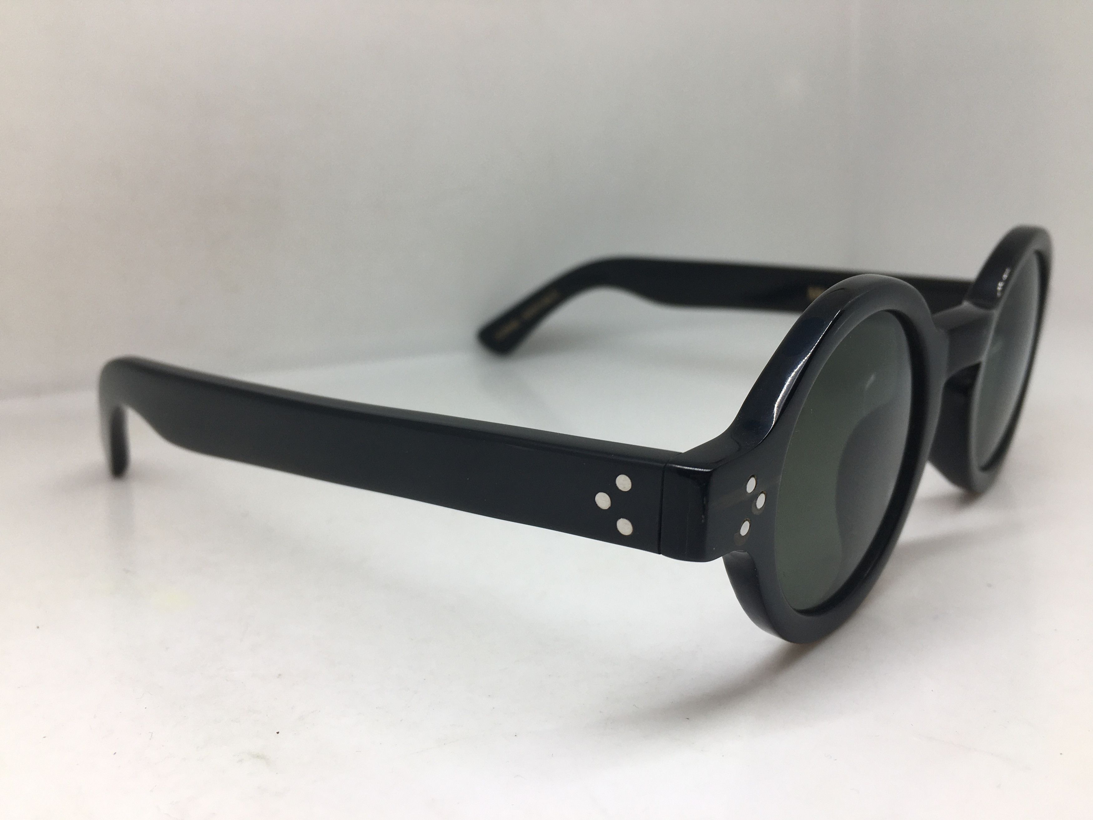 Lesca Lunetier Lesca Lesca Lunetier Genuine Horn G Burt Sunglasses Size ONE SIZE - 2 Thumbnail