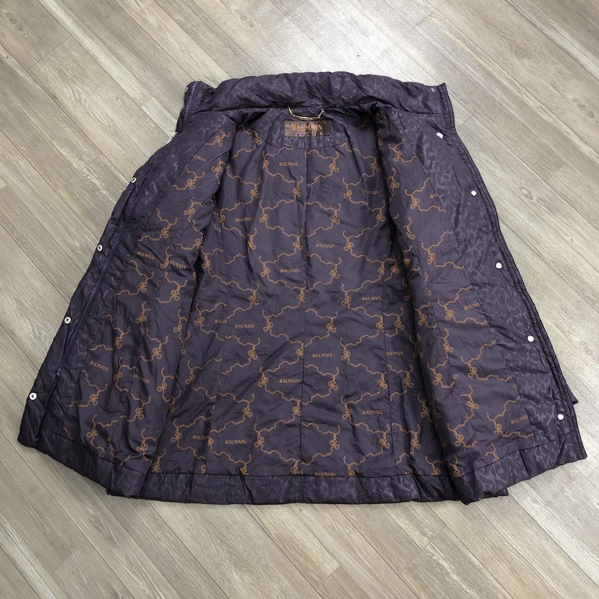 Balmain Vintage Balmain Paris Leopard Down Jacket Size M / US 6-8 / IT 42-44 - 6 Thumbnail