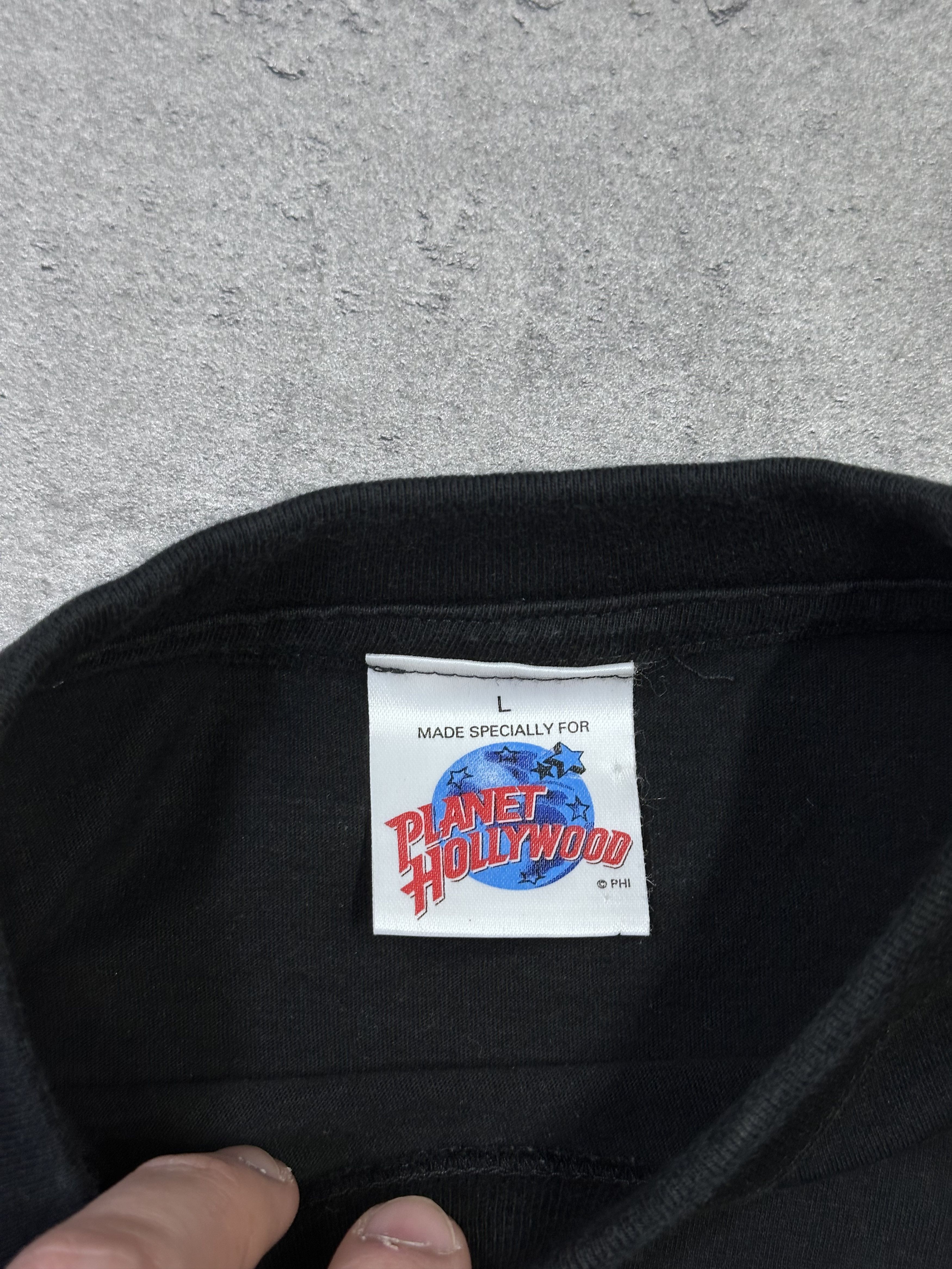 Planet Hollywood Planet Hollywood paris black tshirt vintage Size US L / EU 52-54 / 3 - 3 Thumbnail