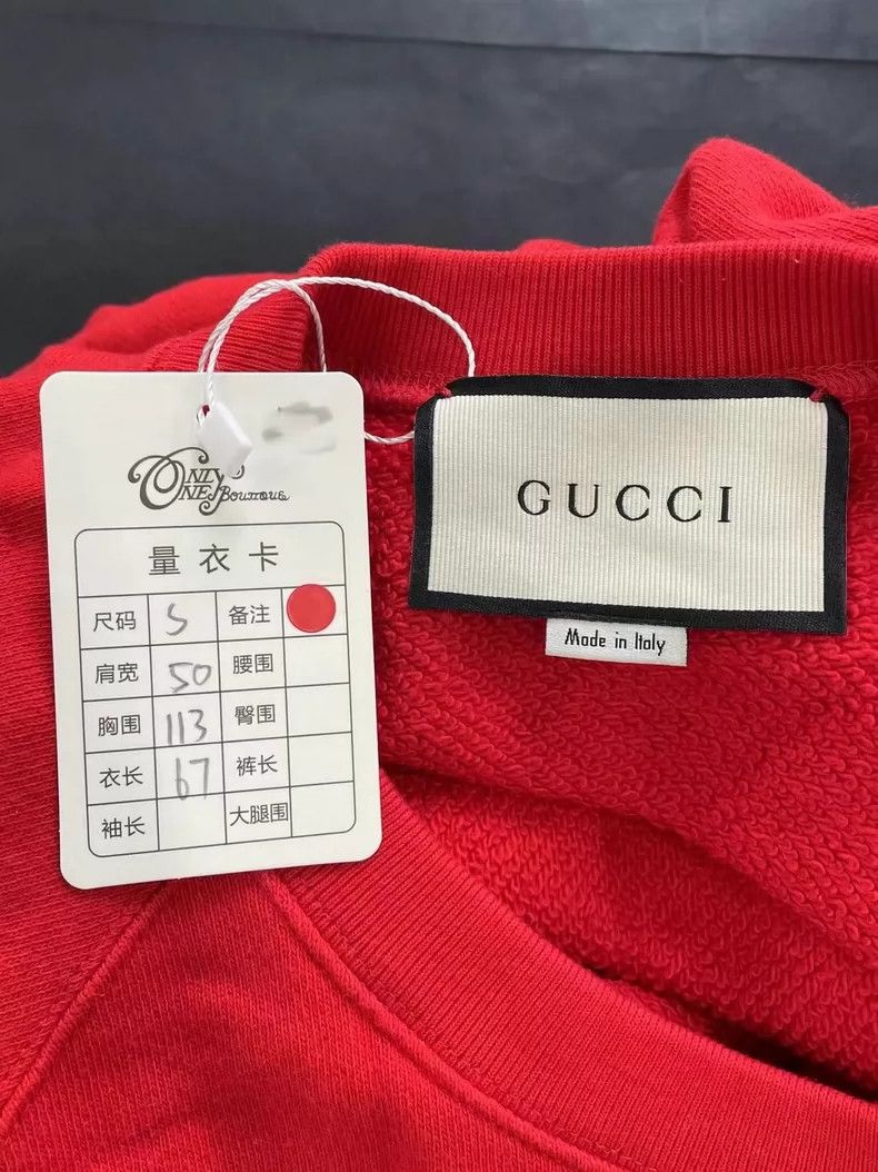 Gucci Gucci Red sequin sweatshirt Size US S / EU 44-46 / 1 - 4 Thumbnail