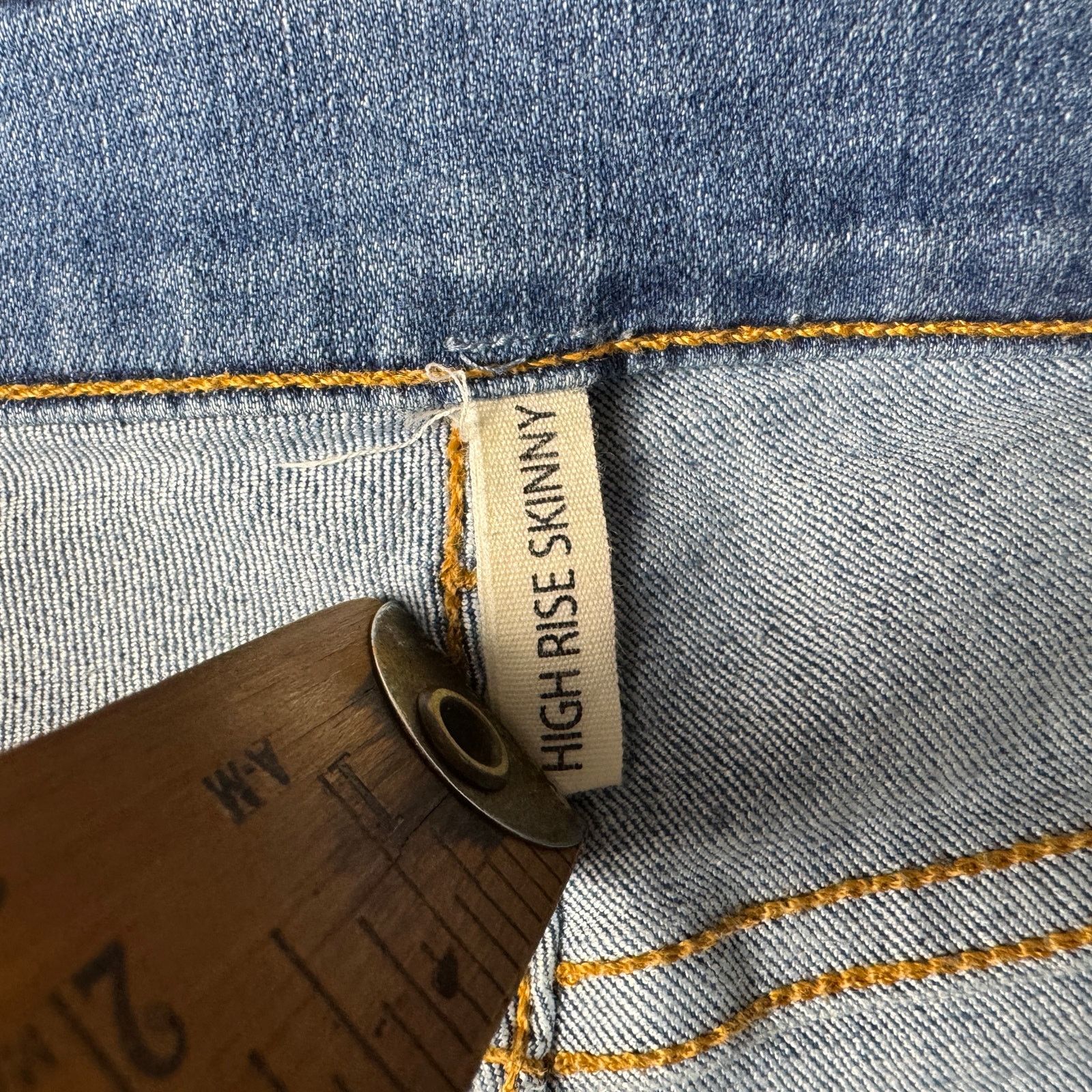 Rag & Bone Rag & Bone High Rise Skinny Jeans Women’s Size 30 Blue USA Size 30" / US 8 / IT 44 - 8 Thumbnail