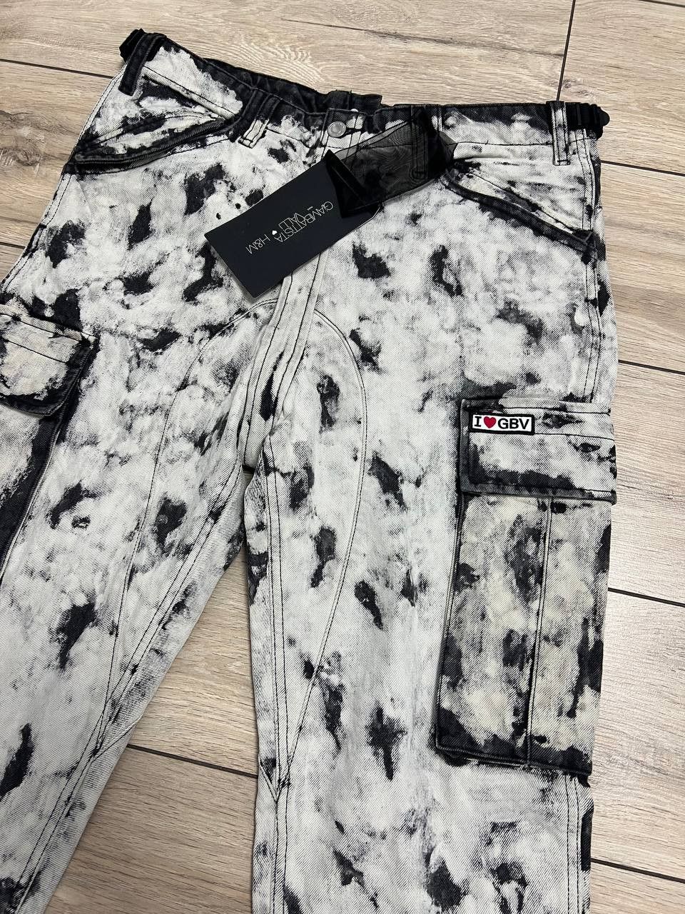 H&M × Japanese Brand Giambattista valli h&m cargo denim pants jeans EUR 50 US 34 Size US 34 / EU 50 - 9 Thumbnail