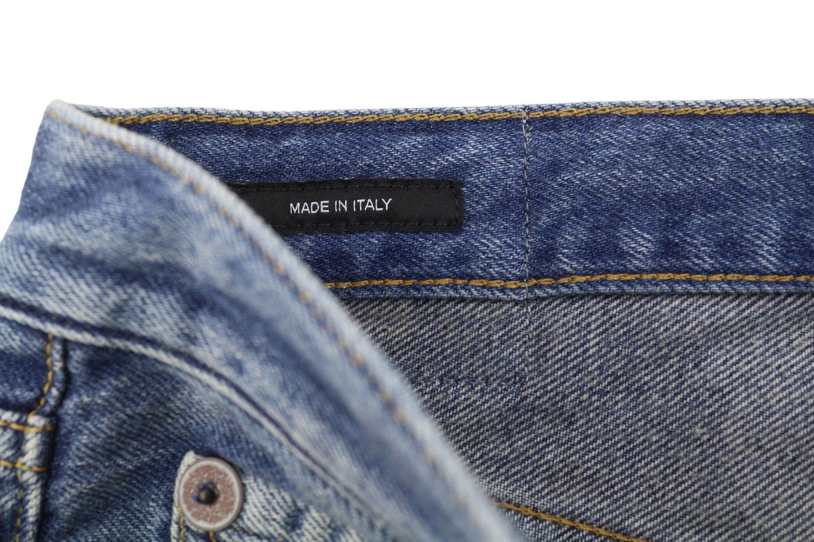 R13 DAMON PLEATED 33 Kellen Faded Blue PS26 88274 Size 33" - 6 Thumbnail