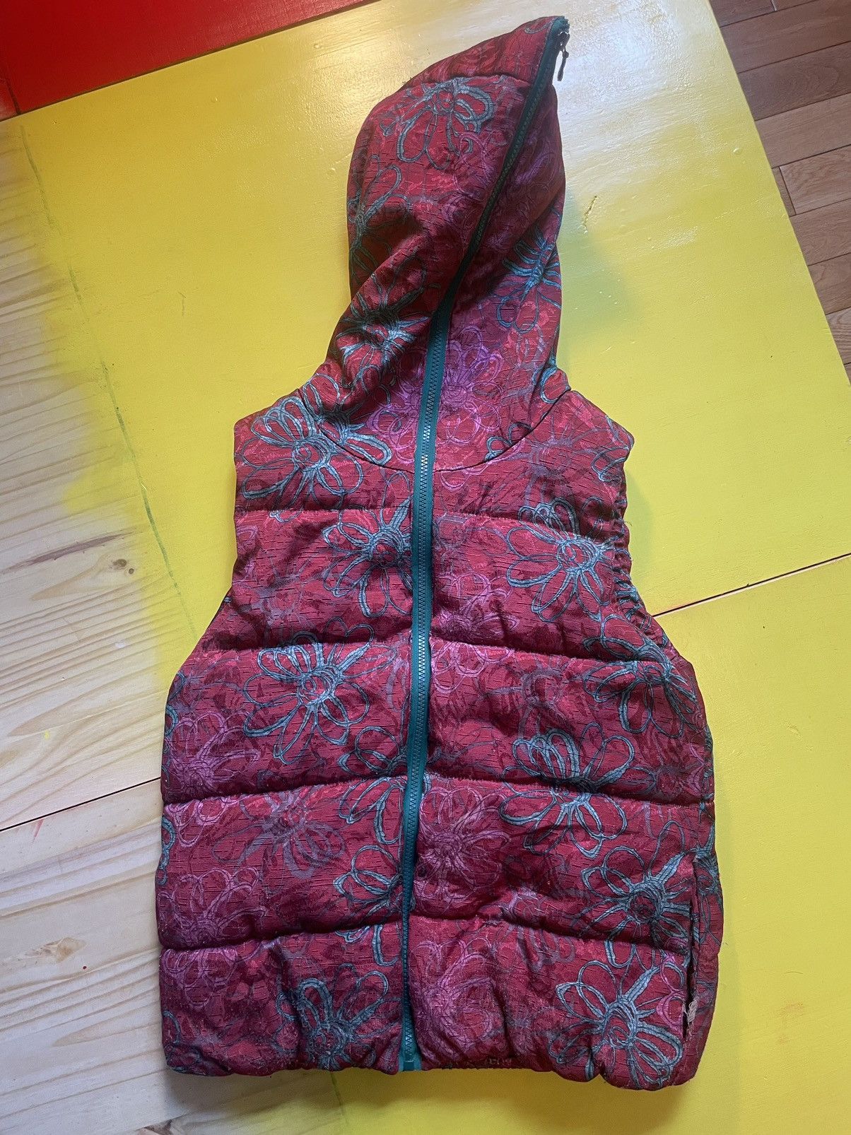 Comme des Garcons comme des garcon PLAY ad2005 - full zip puffer vest Size US XS / EU 42 / 0 - 8 Thumbnail