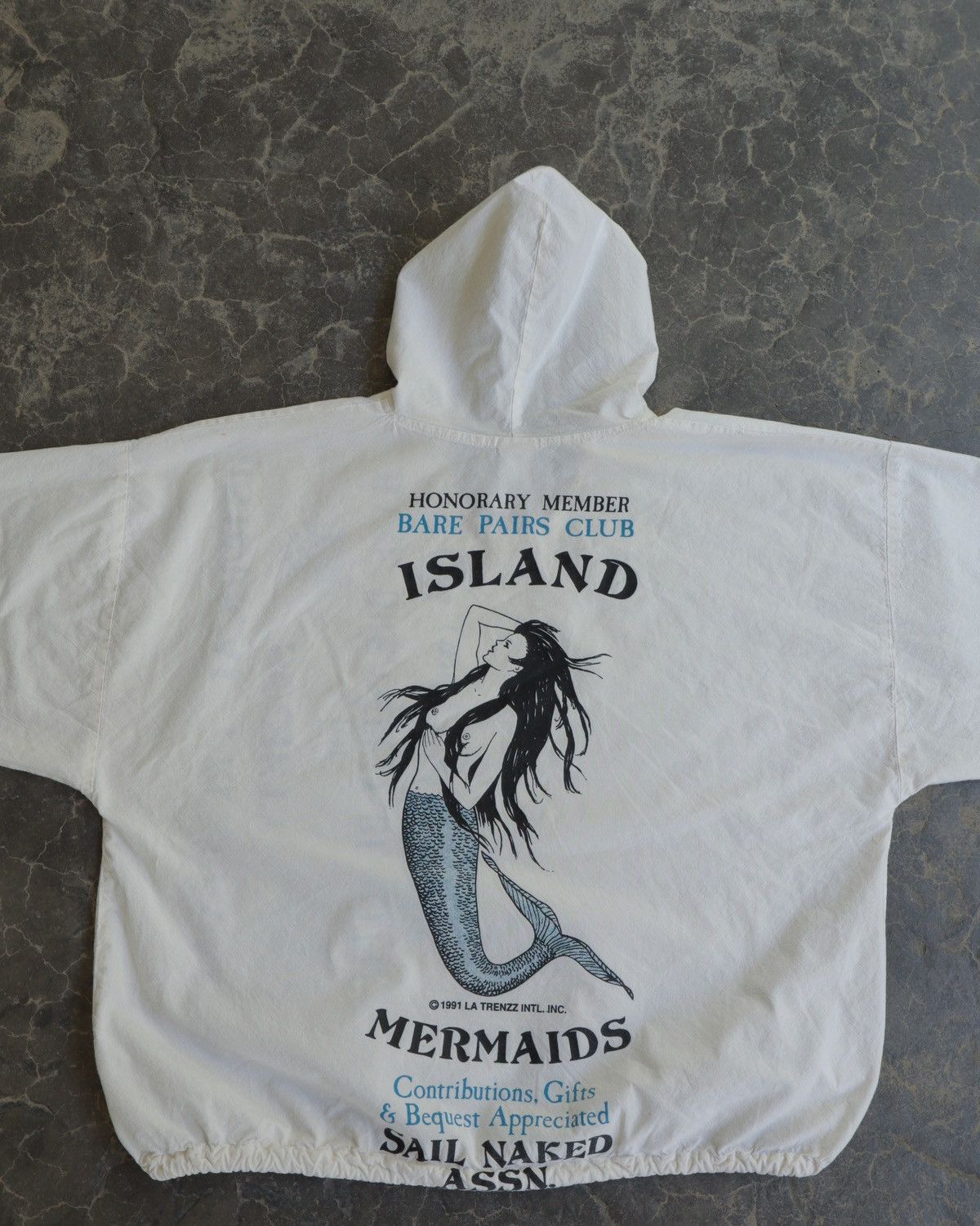 Vintage Vintage Mermaid Society Beach Surf Afterhood Hoodie Boxy Size US XL / EU 56 / 4 - 5 Thumbnail