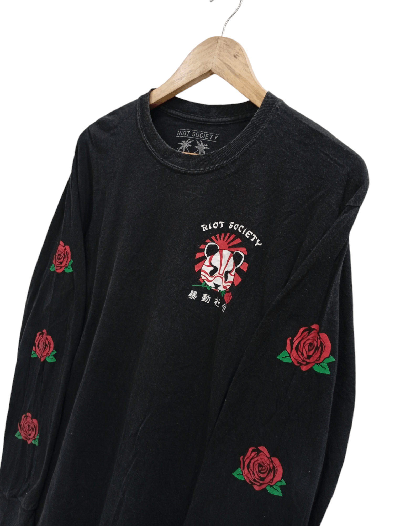 Japanese Brand × Riot Society × Vintage 🔥🔥Riot Society LS T-Shirt Size US M / EU 48-50 / 2 - 8 Thumbnail