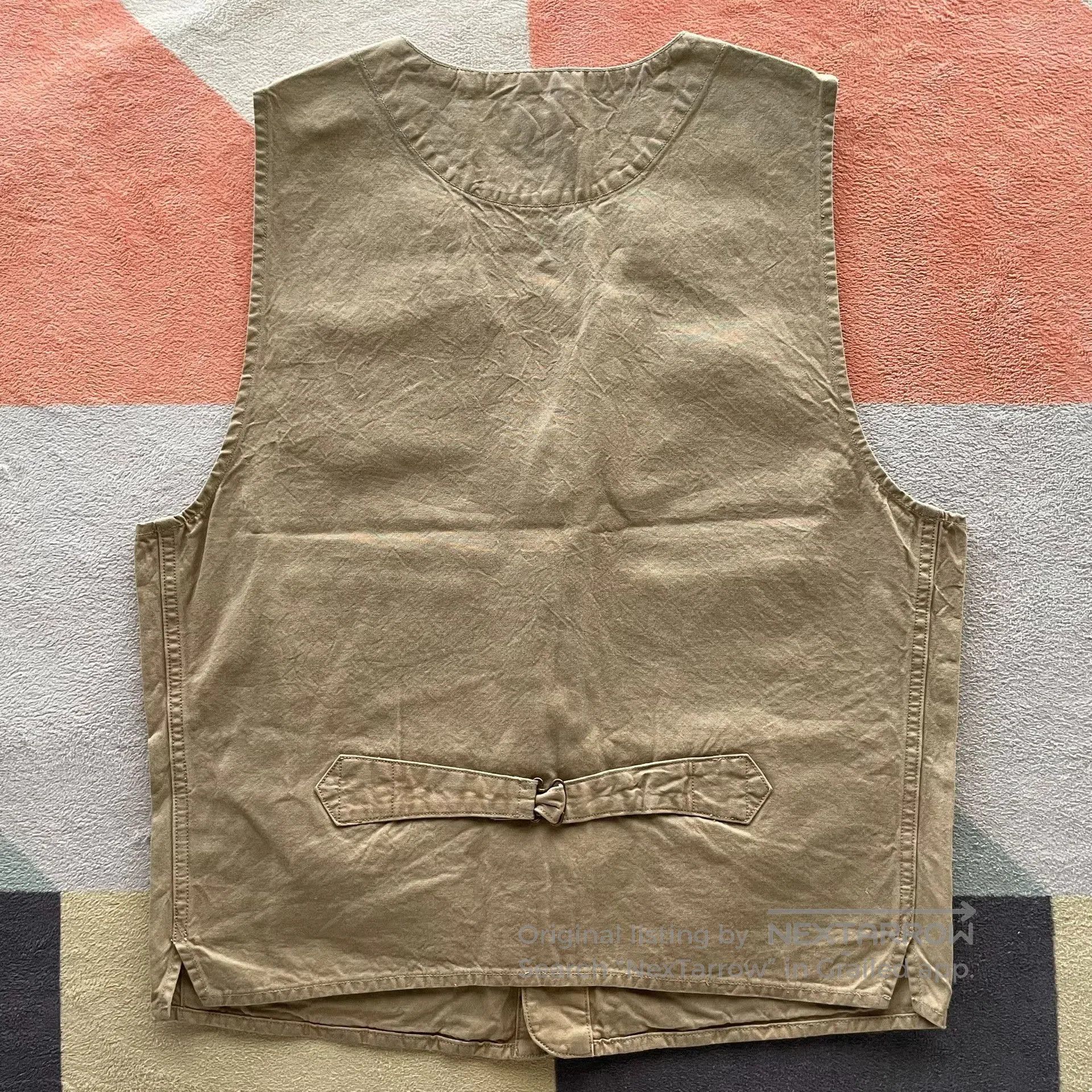 RRL Ralph Lauren RRL Canvas Workwear Vest. Size US M / EU 48-50 / 2 - 7 Thumbnail