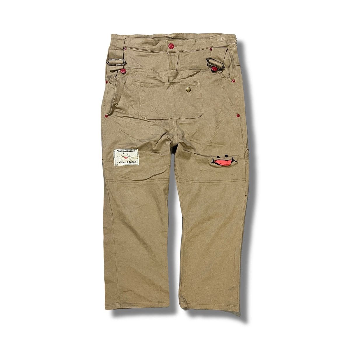 Hysteric Glamour 2000s UP SMILE - Work Pants Adjustable Buckle Rare Design Size US 32 / EU 48 - 1 Thumbnail