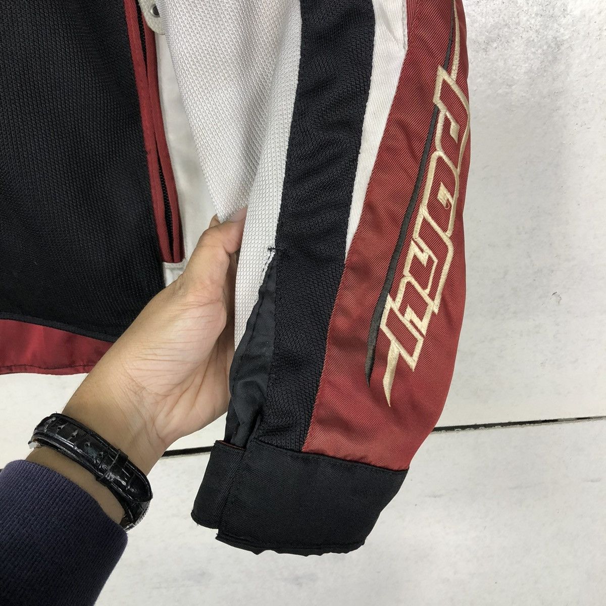 Kadoya 🔥VINTAGE BOMBER BIKER RACING MOTORCYCLE HYOD ISSEY MIYAKE Size US L / EU 52-54 / 3 - 17 Thumbnail