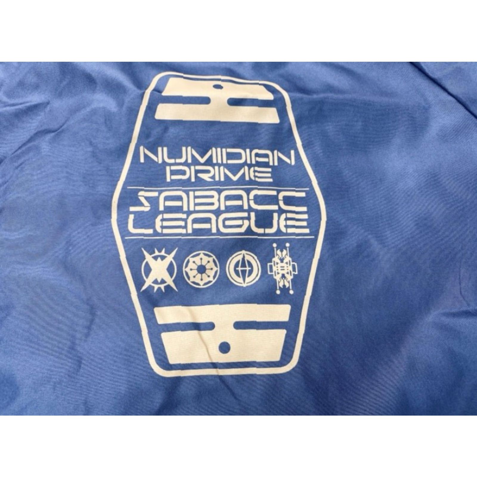 Star Wars Star Wars NWT CultureFly Numidian Prime Sabacc League Blue Track Jacket Mens 3XL Size US XXL / EU 58 / 5 - 6 Thumbnail