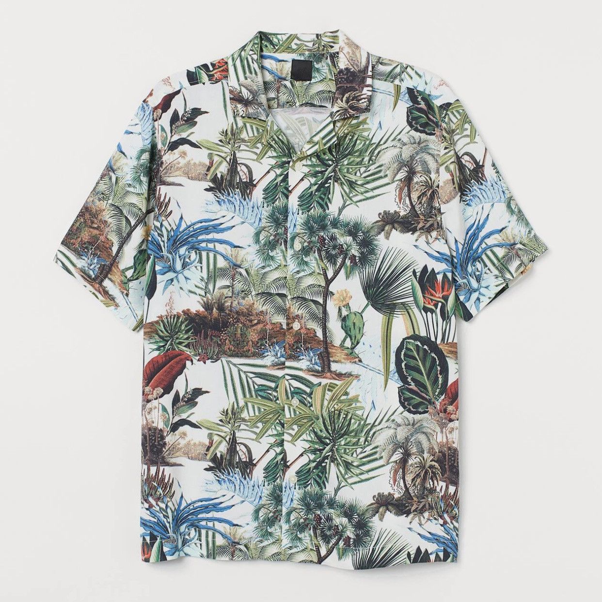 H&M H&M Patterned Resort Shirt Size US XS / EU 42 / 0 - 5 Thumbnail