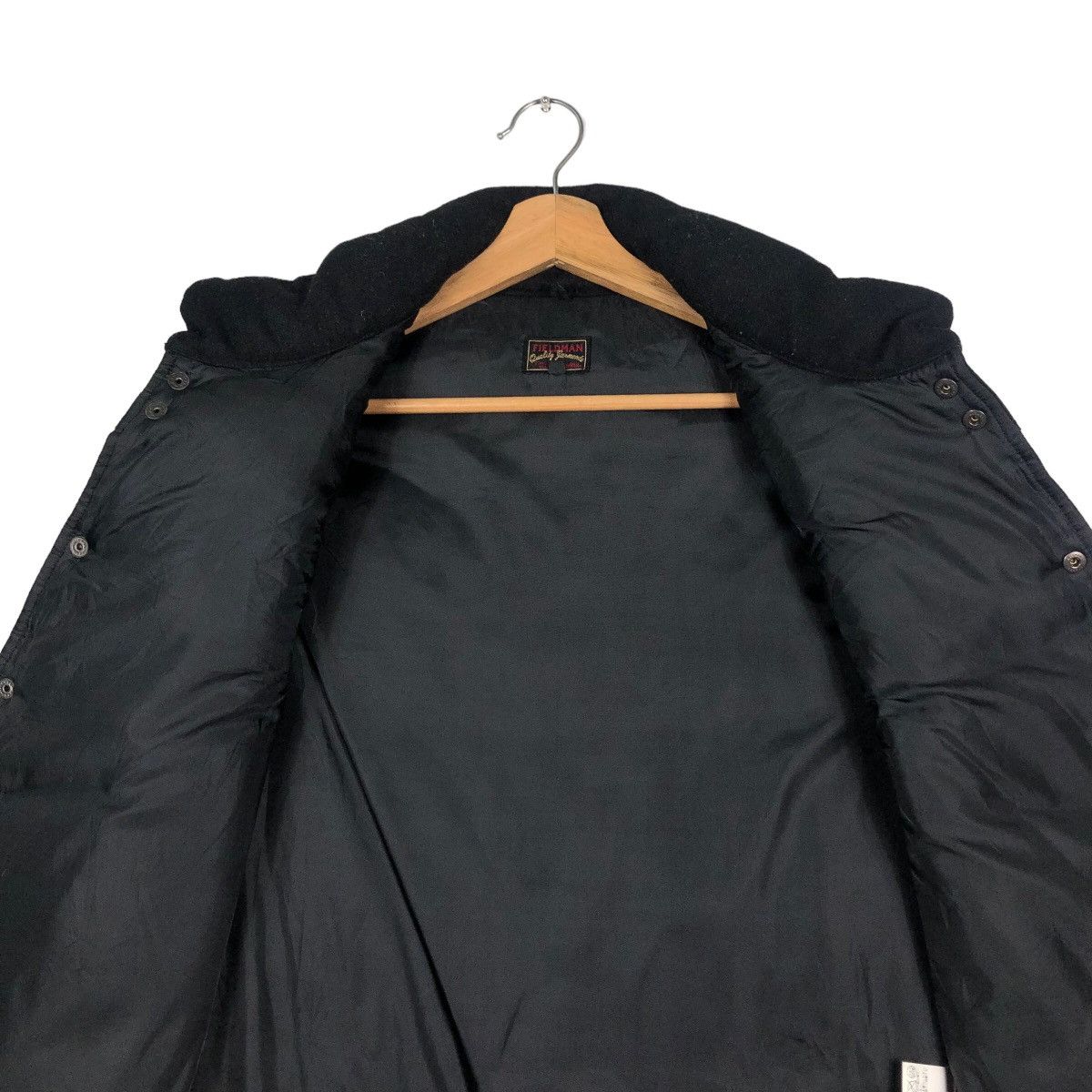 Edwin 🔥Rich Black Biker Vest Edwin Fieldman Racer Cowboy Size US S / EU 44-46 / 1 - 14 Thumbnail