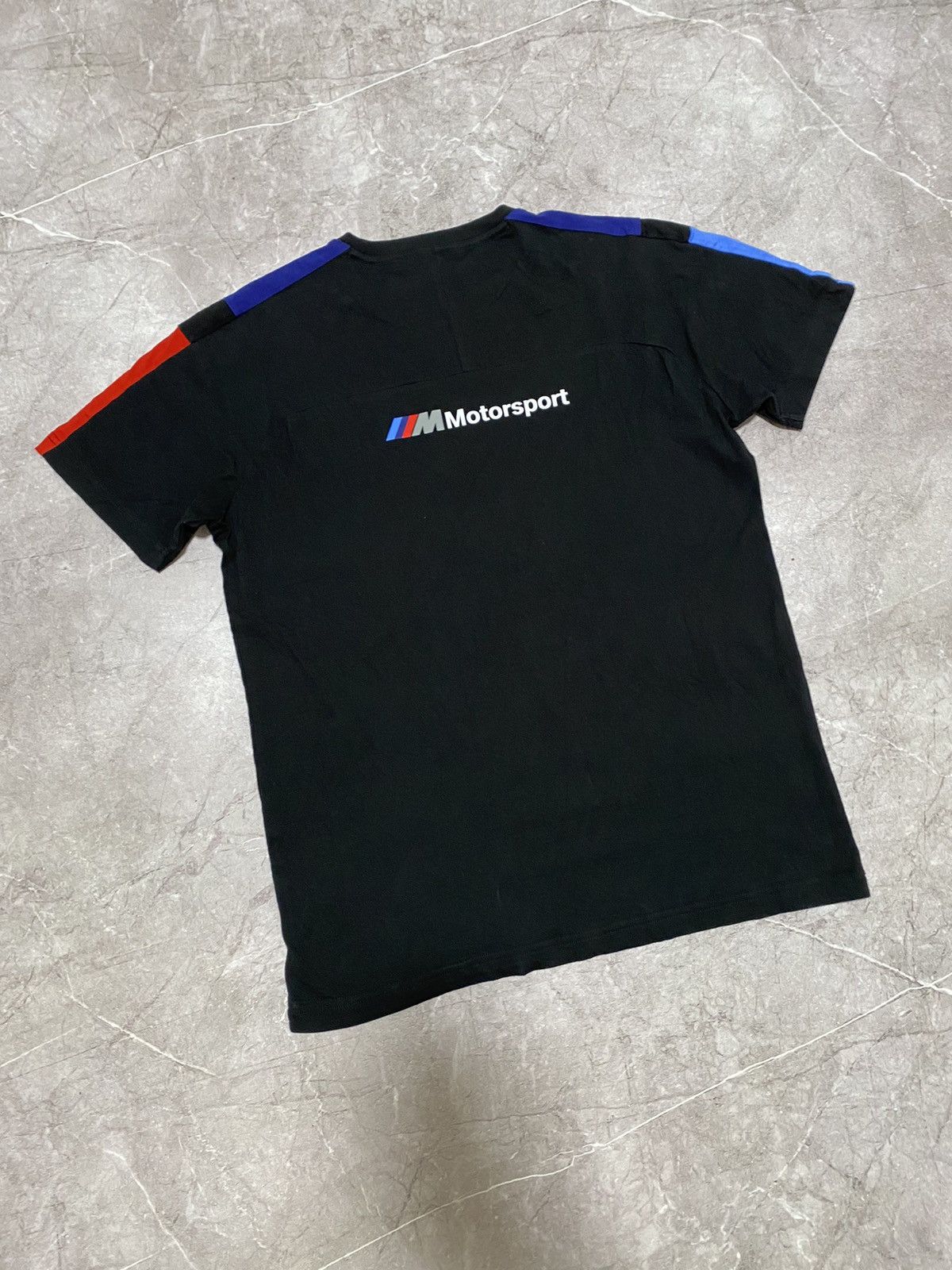 BMW × Puma Puma & BMW Racing MotorSport Big LogoT-Shirt Formula 1 Rare Size US M / EU 48-50 / 2 - 4 Thumbnail