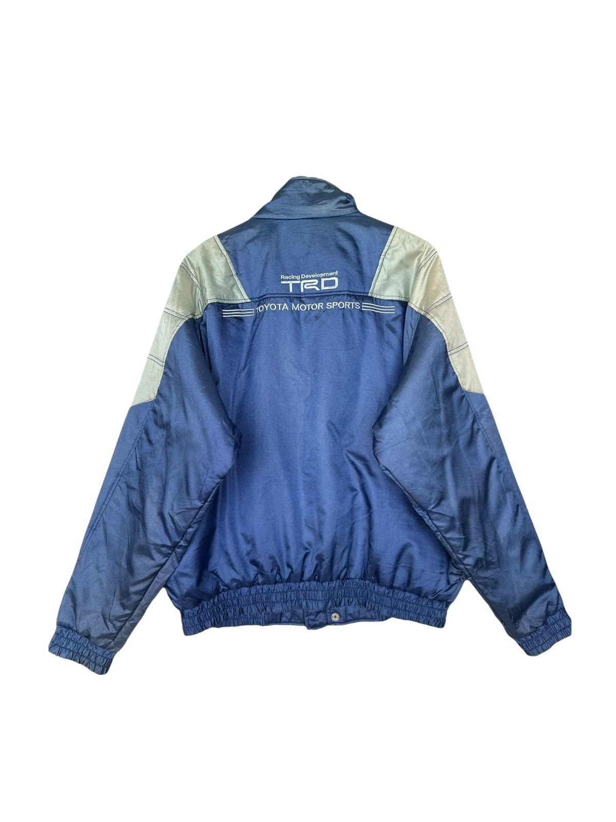 Vintage Vintage Toyota TRD Spellout Embroidered Bomber Jacket Size US L / EU 52-54 / 3 - 4 Thumbnail