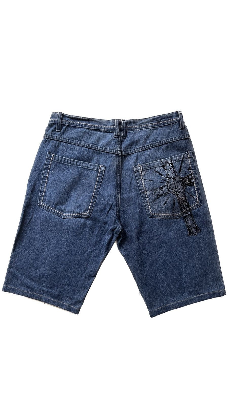 Kani Y2K Kani Gold Karl Kani Cross Jorts | Grailed