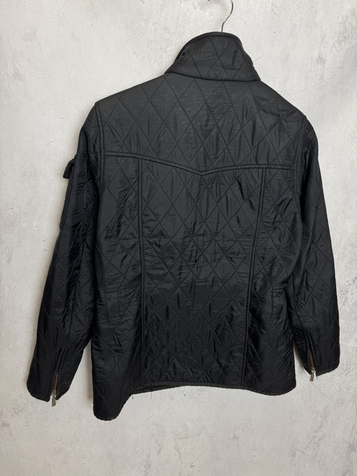 Barbour × Vintage Barbour International Quilted Jacket – Size M EU 38 / UK 12 Size M / US 6-8 / IT 42-44 - 10 Thumbnail