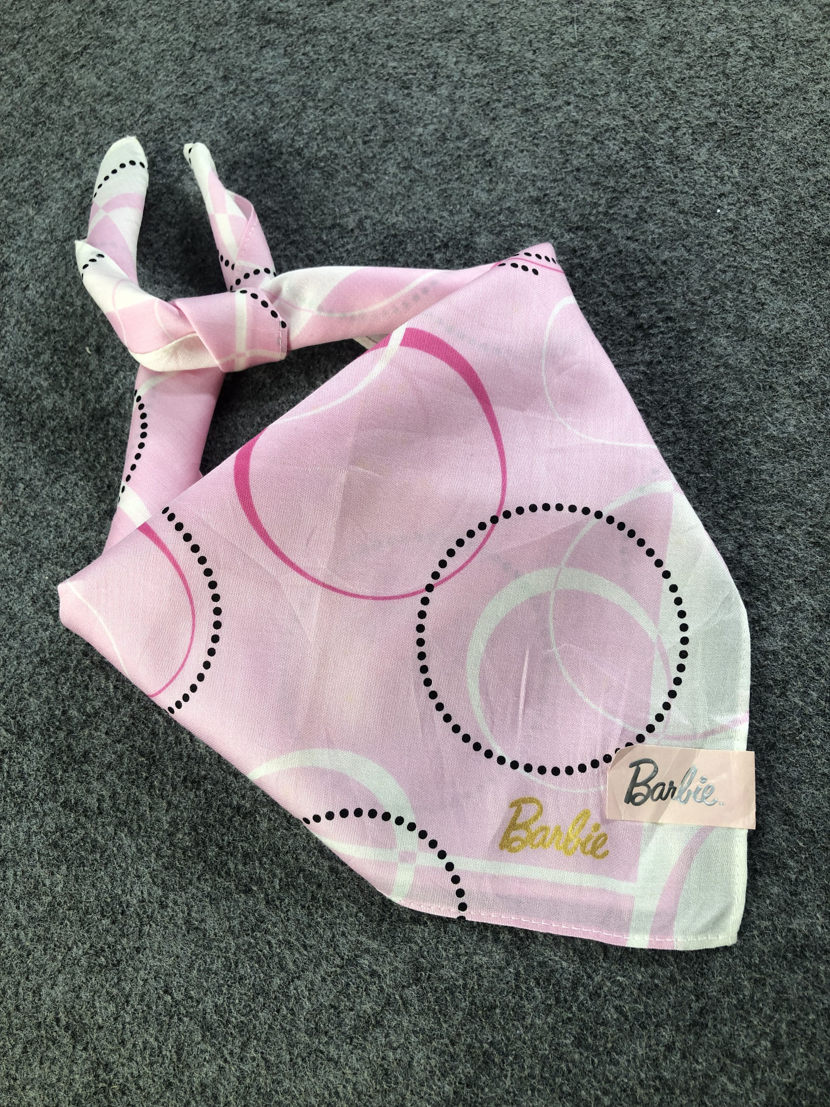 Vintage Barbie Handkerchief / Bandana / Neckerchief Size ONE SIZE - 2 Thumbnail