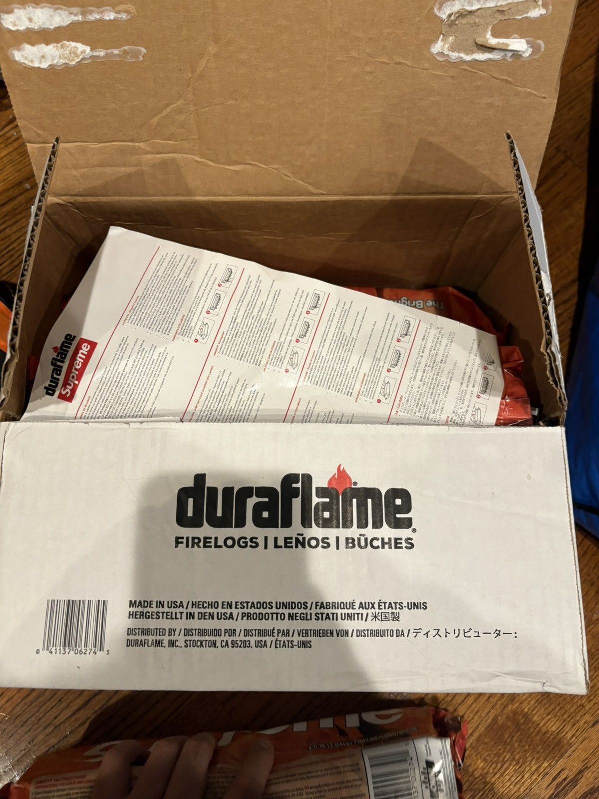 Supreme Supreme Duraflame Fire Log (Pack of 6) Size ONE SIZE - 2 Thumbnail
