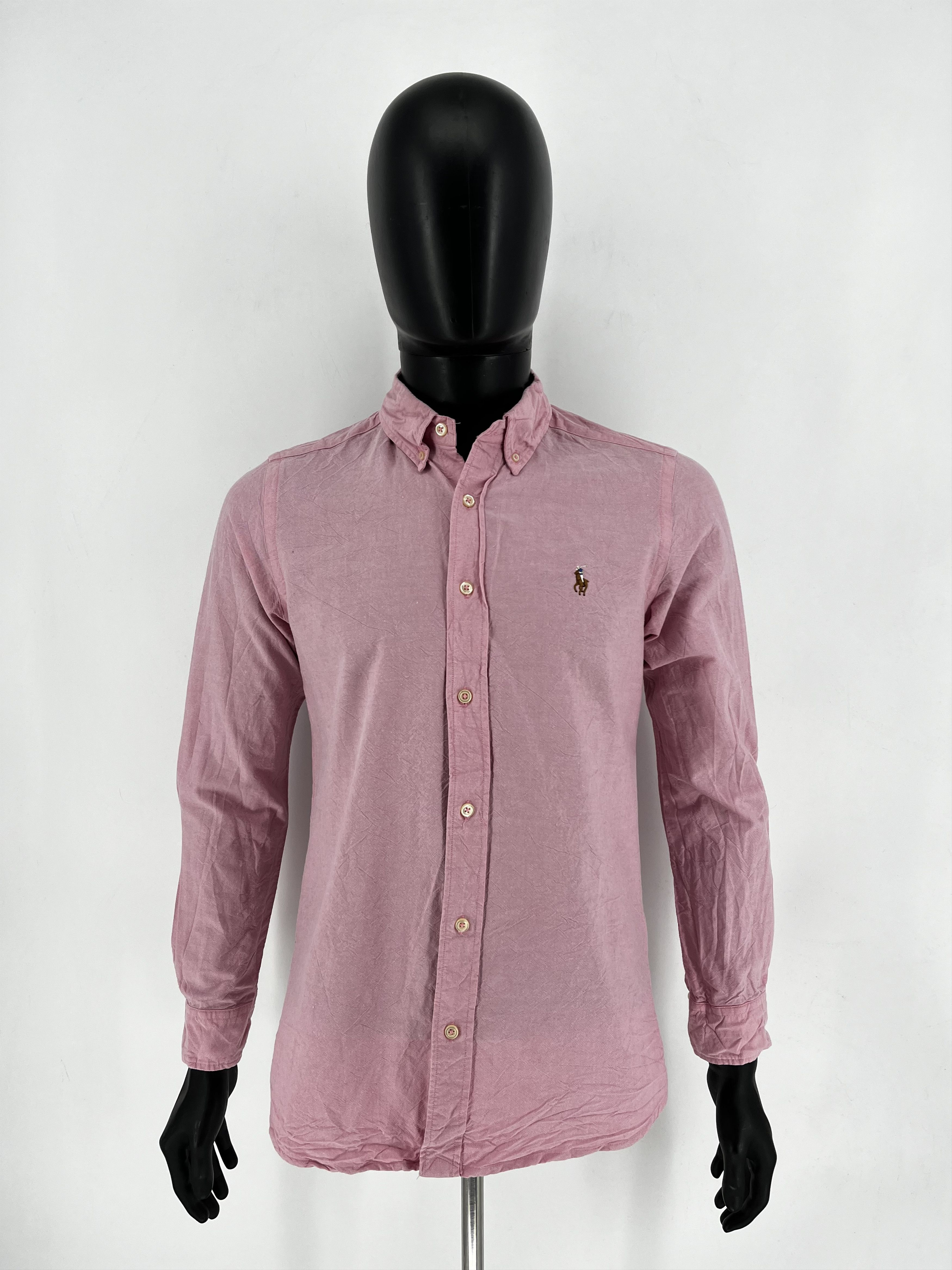Polo Ralph Lauren Vintage Pink Shirt Polo Ralph Lauren Size S Rare Size US S / EU 44-46 / 1 - 2 Thumbnail