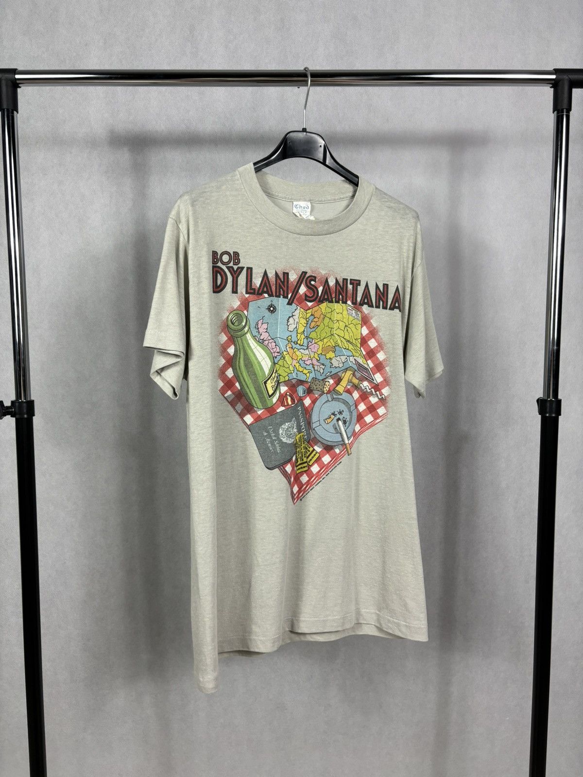 Anvil × Band Tees × Vintage Vintage 80s 1984 Bob Dylan Anvil × Band Tees × Vintage Vintage 80s 1984 Bob Dylan