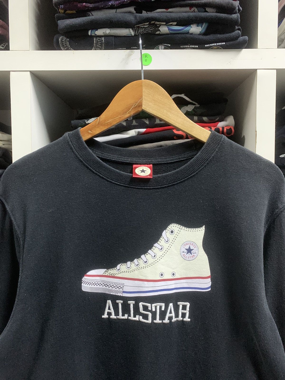 Converse Vintage Converse logo sweater Size US L / EU 52-54 / 3 - 3 Thumbnail