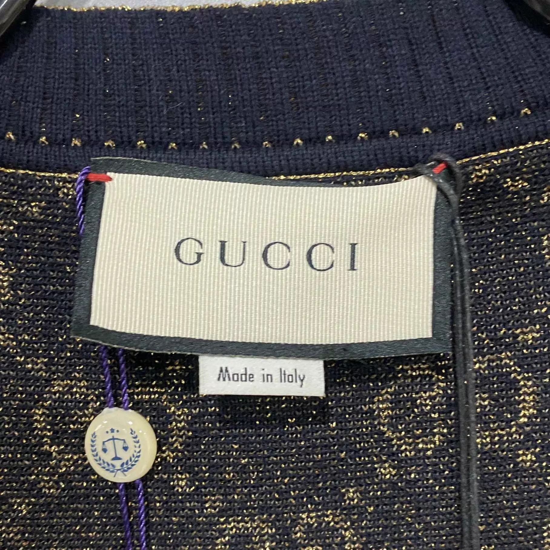 Gucci Gucci new gold thread GG monogram allover cardy S Size S / US 4 / IT 40 - 6 Thumbnail
