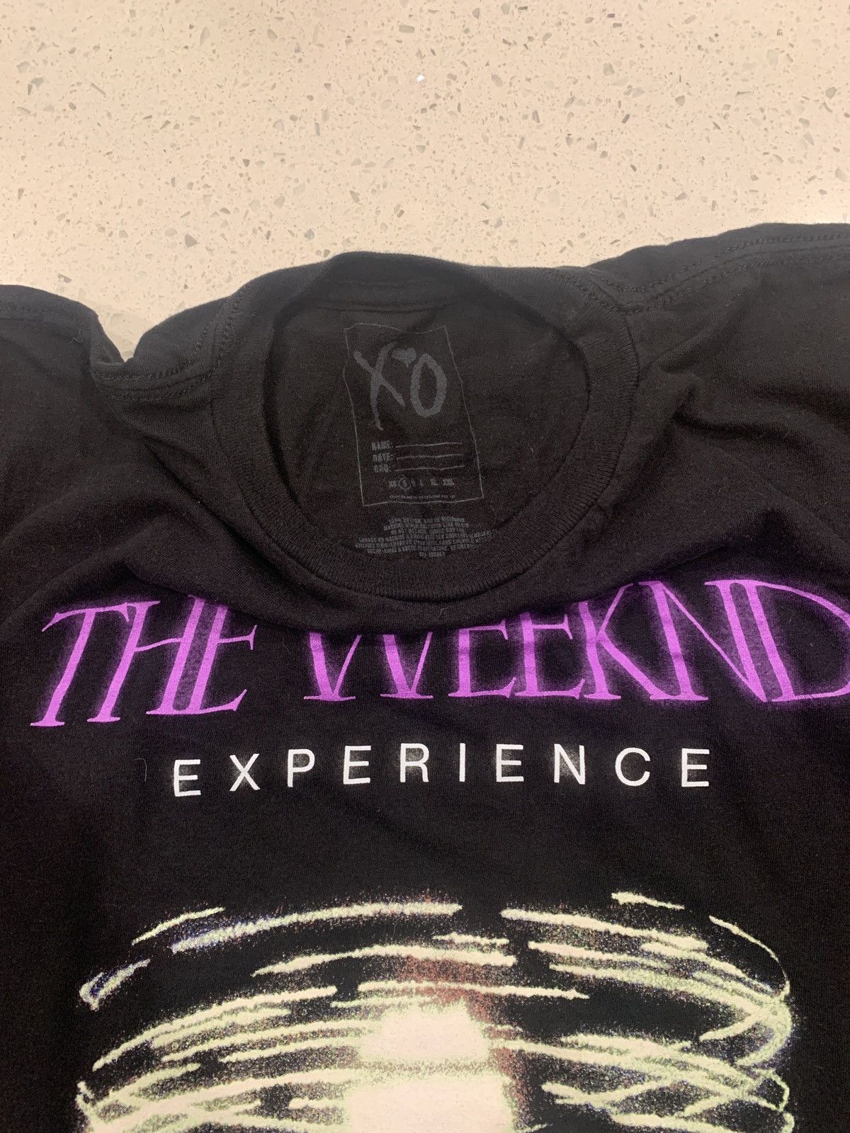 XO XO The Weeknd tour tee Size US S / EU 44-46 / 1 - 3 Thumbnail