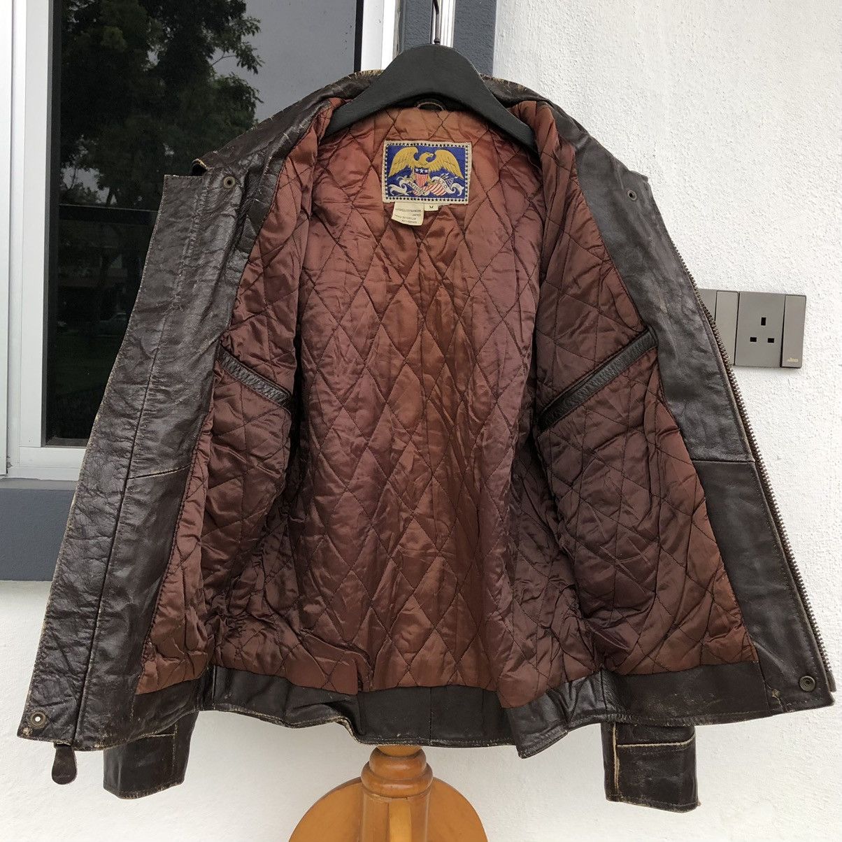 Avirex Vintage Avirex LTD Flight Leather jacket Flyer Size US M / EU 48-50 / 2 - 22 Thumbnail
