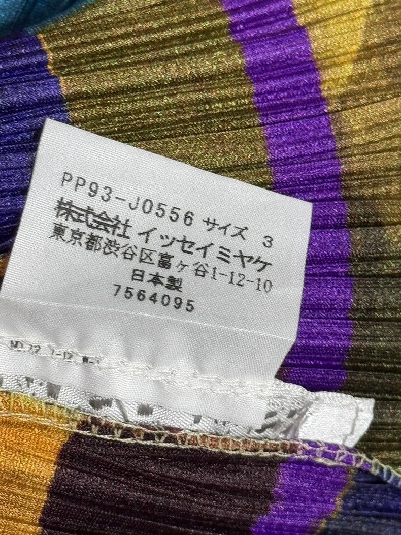 Issey Miyake Issey Miyake size:3 Yellow and purple geometric diamond-sh Size XS / US 0-2 / IT 36-38 - 5 Thumbnail