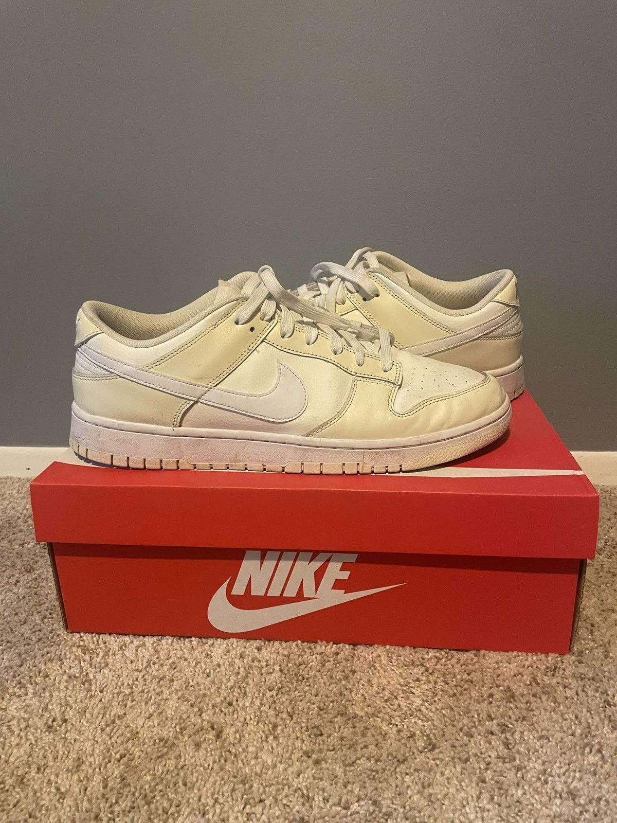 Nike Nike Dunk Low Coconut Milk Size US 12.5 / EU 45-46 - 1 Thumbnail