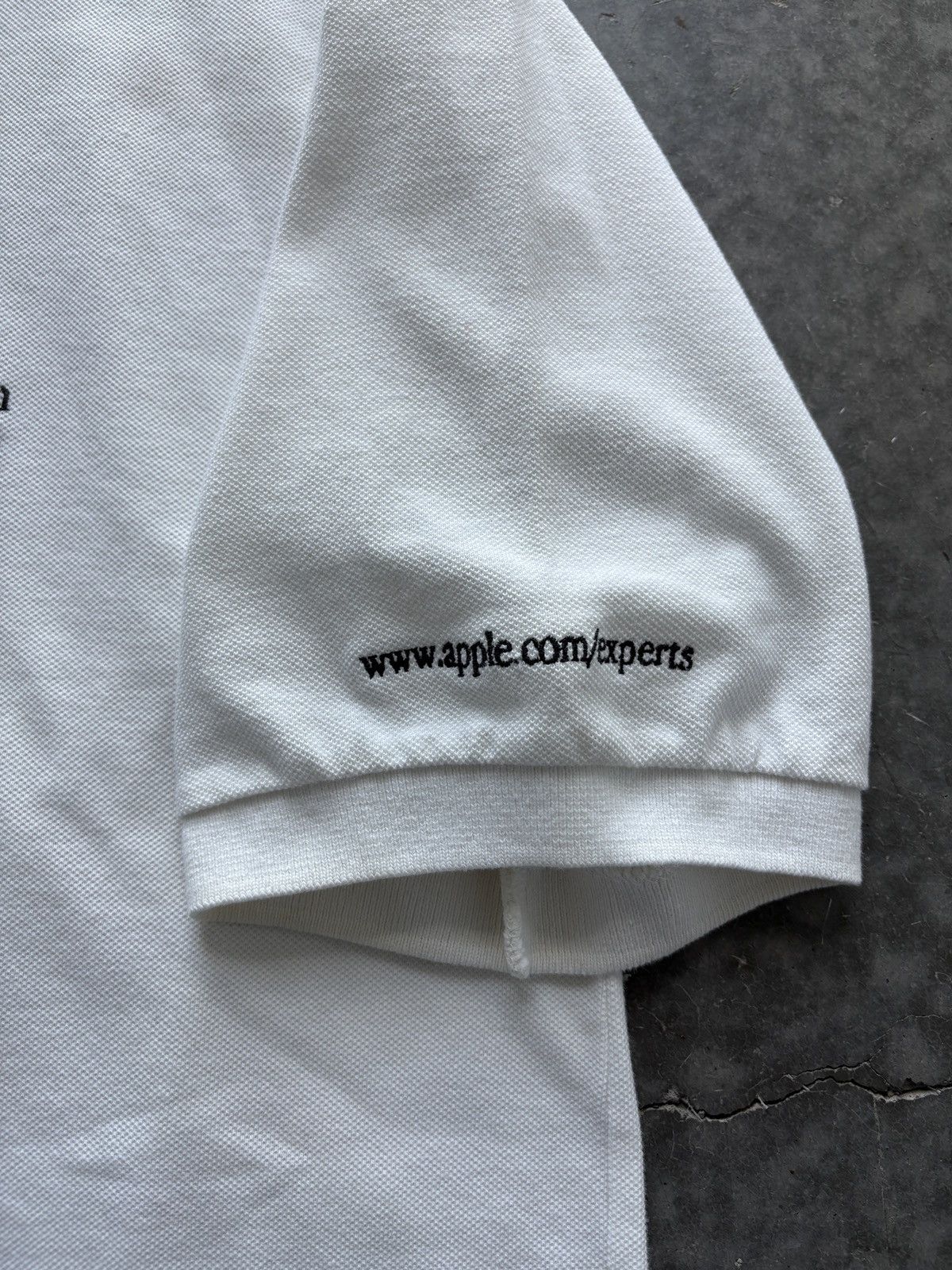 Apple Vintage 90s Apple Polo Shirt Size US L / EU 52-54 / 3 - 3 Thumbnail