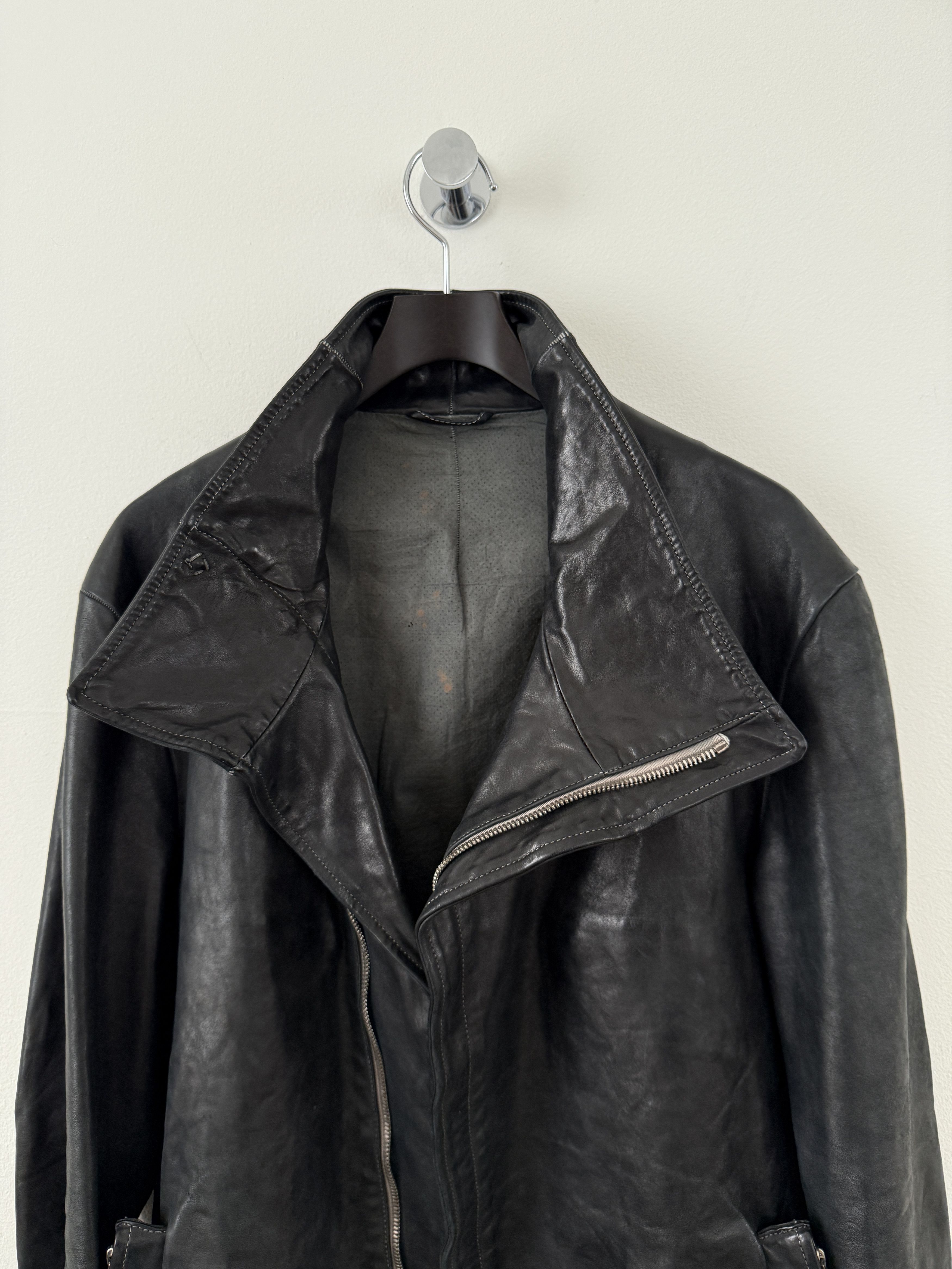 Carol Christian Poell Horse Leather Concealed Prosthetic Gloved Jacket Size US L / EU 52-54 / 3 - 6 Thumbnail