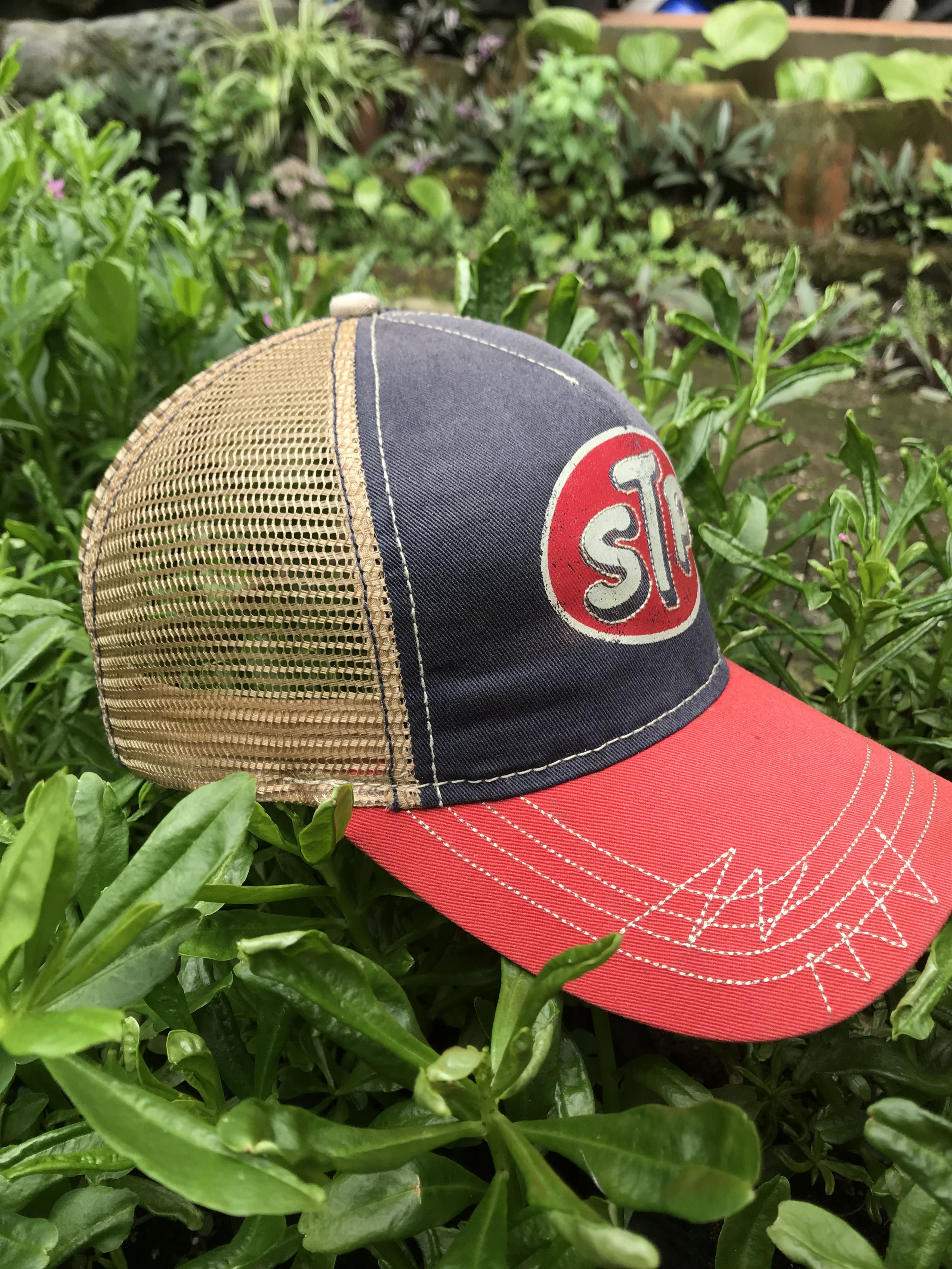 Vintage STP Logo Hat Trucker H3 Sportgear Size ONE SIZE - 4 Thumbnail