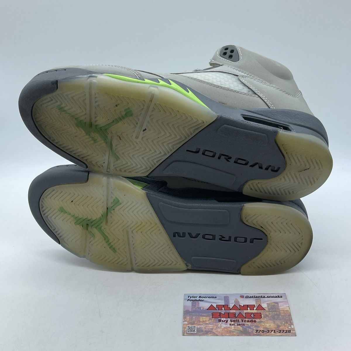 Jordan Brand Air Jordan 5 green bean Size US 6.5 / IT 36.5 - 7 Thumbnail