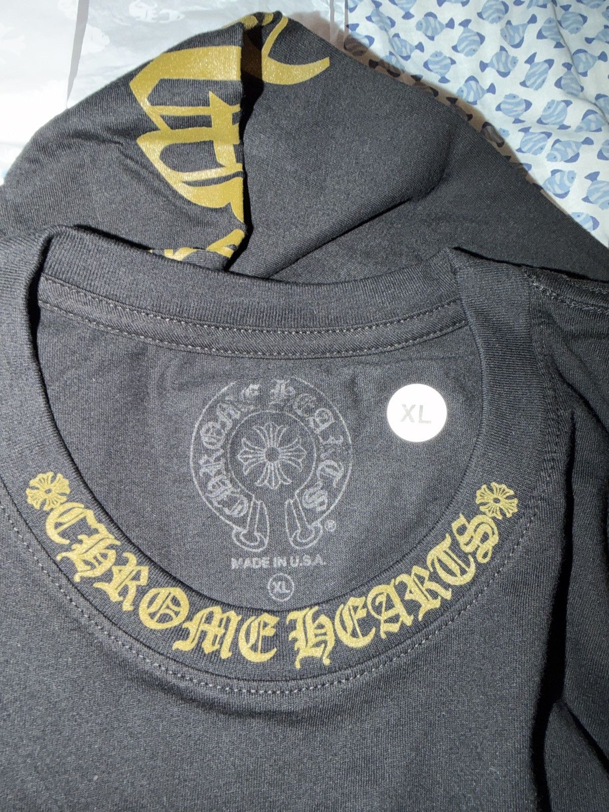 Chrome Hearts Chrome hearts long sleeve black army green neck logo xl Size US XL / EU 56 / 4 - 3 Thumbnail