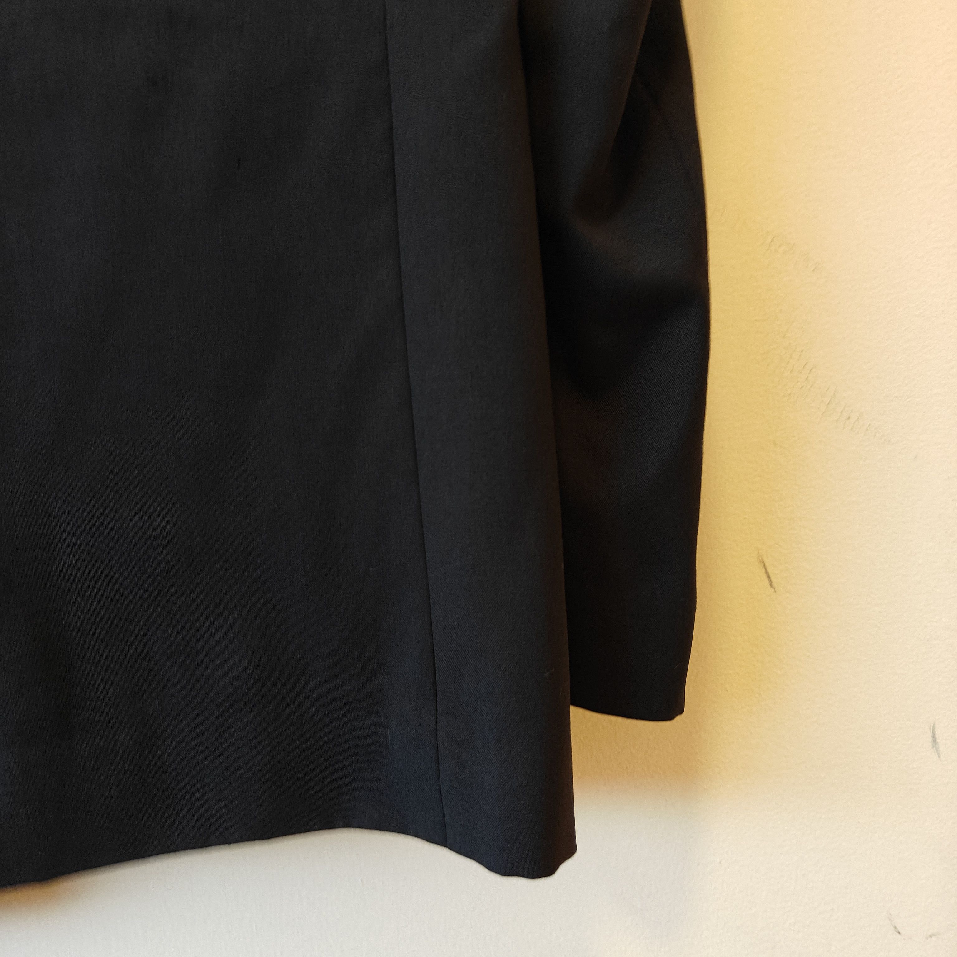 Maison Margiela Navy Tux Velvet Shawl Collar Blazer - mohair Size 48R - 13 Thumbnail