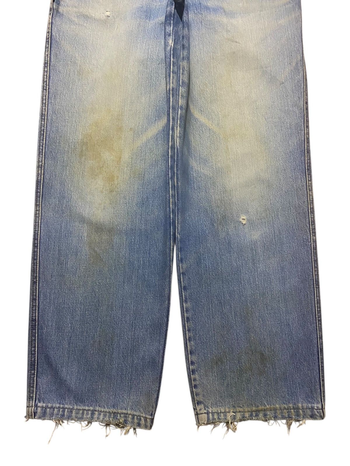 Trussardi Vintage Japanese Brand Trussardi Mud Wash Loose Jeans Size US 32 / EU 48 - 5 Thumbnail