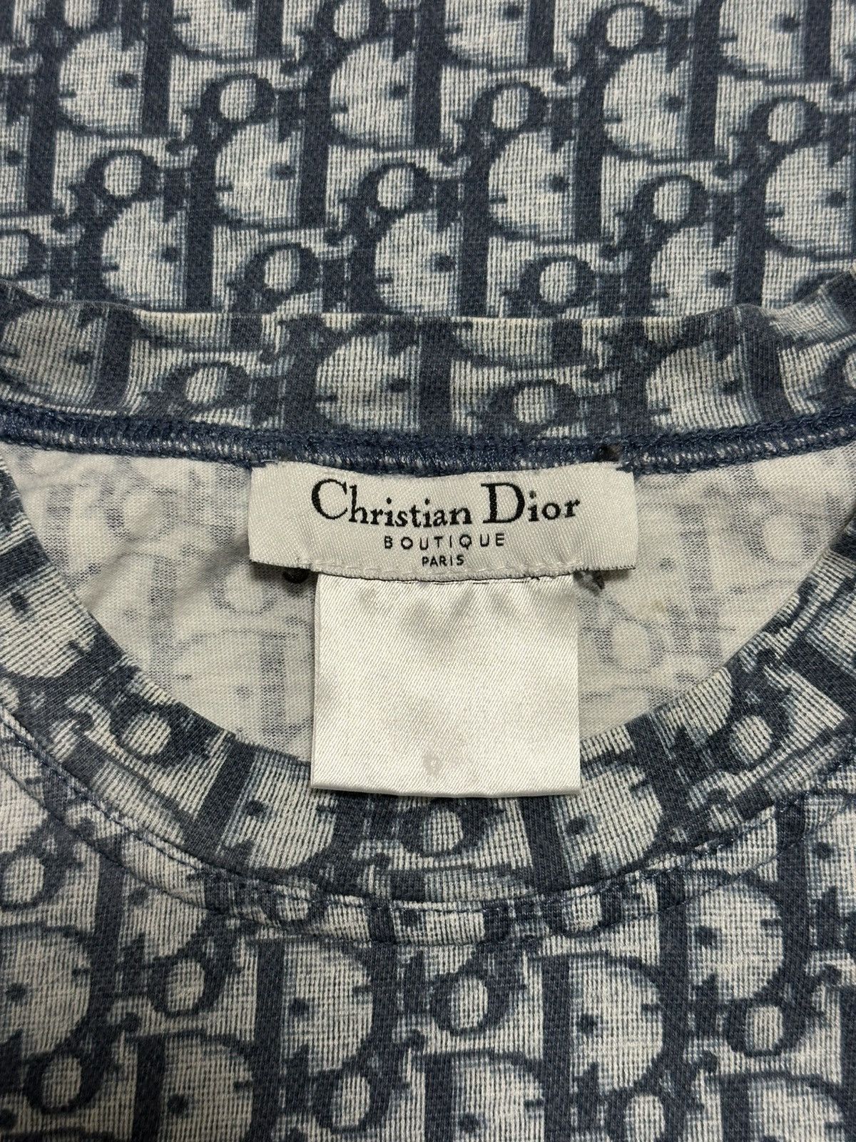 Dior CHRISTIAN DIOR Spring Summer 2002 Trotter Print T-Shirt Size XS / US 0-2 / IT 36-38 - 5 Thumbnail