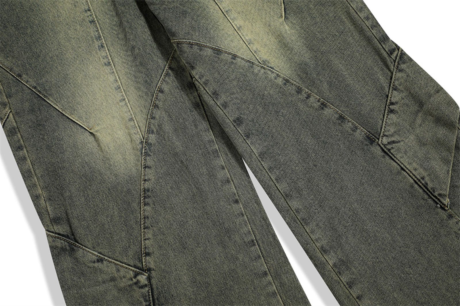 Jean × Vintage High-Waisted Wide-Leg Denim Pants Size US 32 / EU 48 - 6 Thumbnail