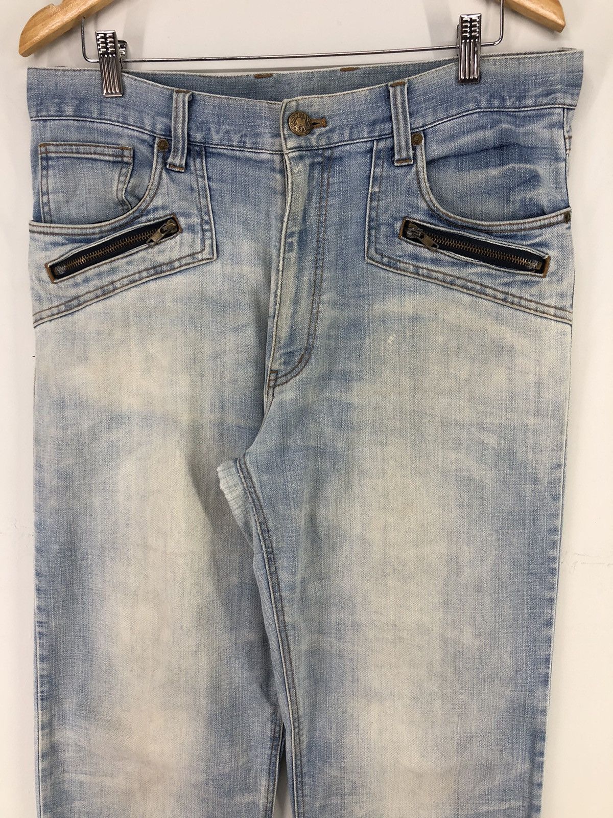 Smith's American Vintage Smith's American Faded Blue Jeans Size US 34 / EU 50 - 3 Thumbnail