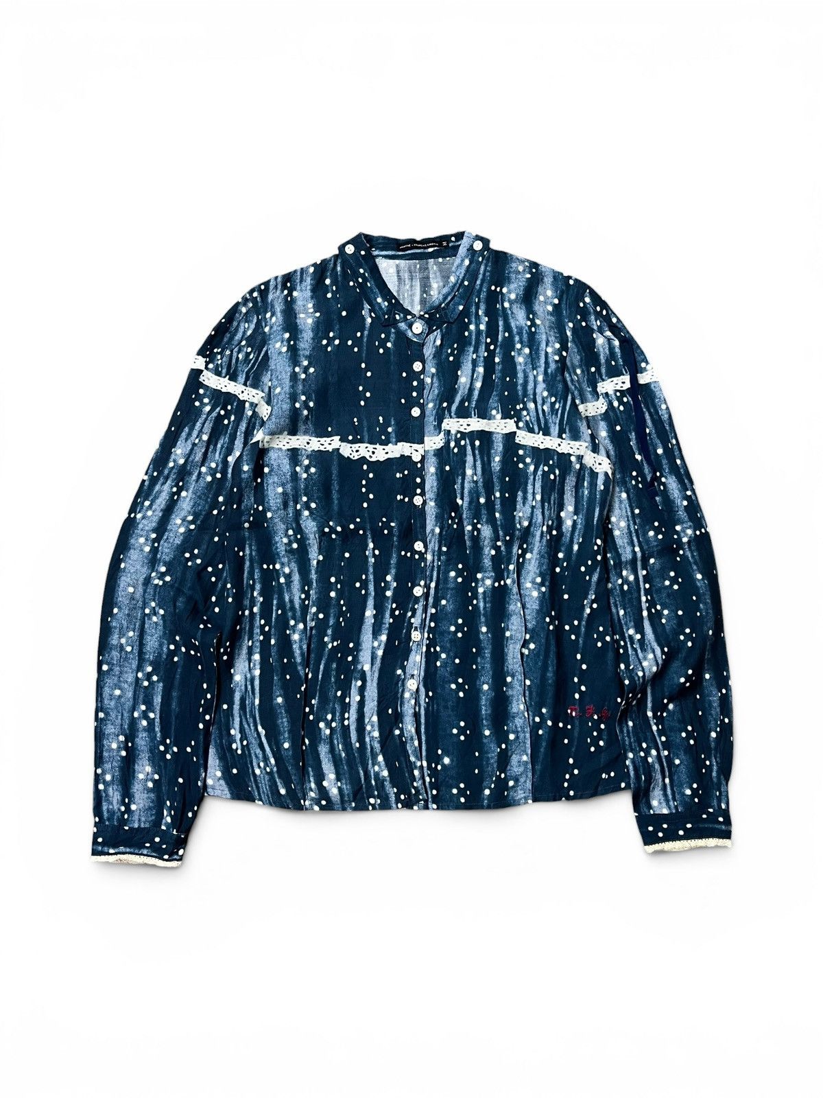Marithe + Francois Girbaud Marithe + Francois Girbaud Button Up Shirt Size S / US 4 / IT 40 - 1 Thumbnail