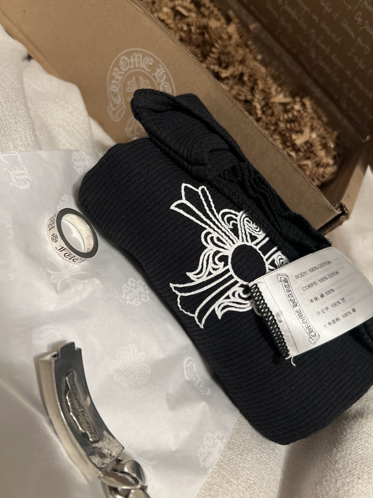 Chrome Hearts Hairy Cross Rib Tank Top | Grailed