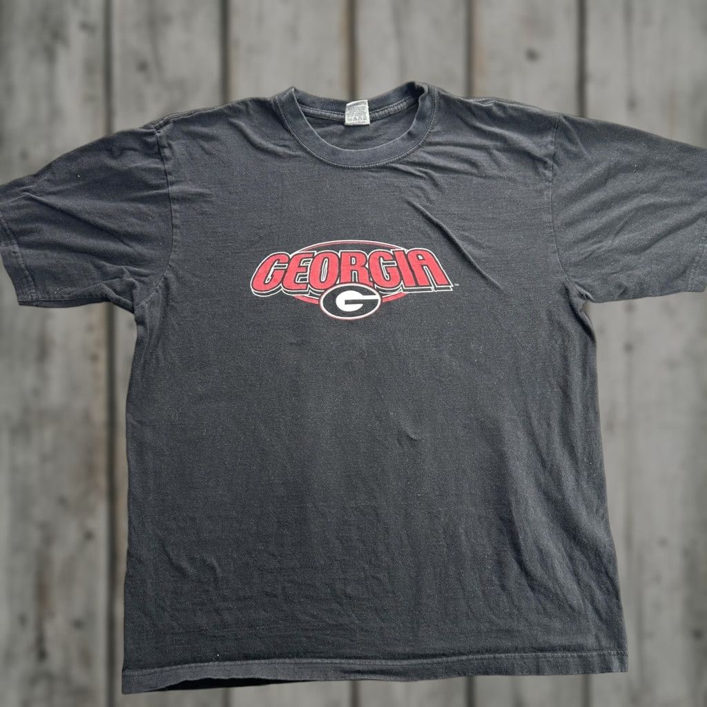Soffe Georgia Bulldogs Shirt Soffe Mens XL Black NCAA College Football Tee T-Shirt Size US XL / EU 56 / 4 - 1 Thumbnail